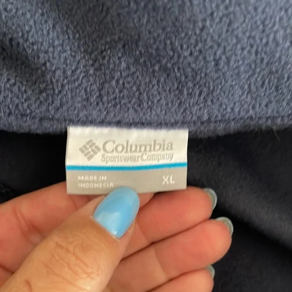 NWT Columbia fleece zip up sweatshirt XL - Picture 8 of 12